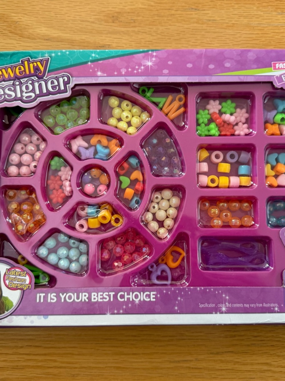 Source Unknown Jewelry Designer Bead Kit - Pink Multicolor